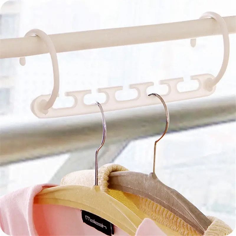 Pack Of 8 Wonder Hanger, Multifunctional Magic Hangers, Plastic Scarf Cabinet Storage Hangers For Clothes, Multi Port Clothing Rack, Clothes Closet Organizer Pack Of 8 Wonder Hanger, Multifunctional Magic Hangers, Plastic Scarf Cabinet Storage Hangers For Clothes, Multi Port Clothing Rack, Clothes Closet Organizer